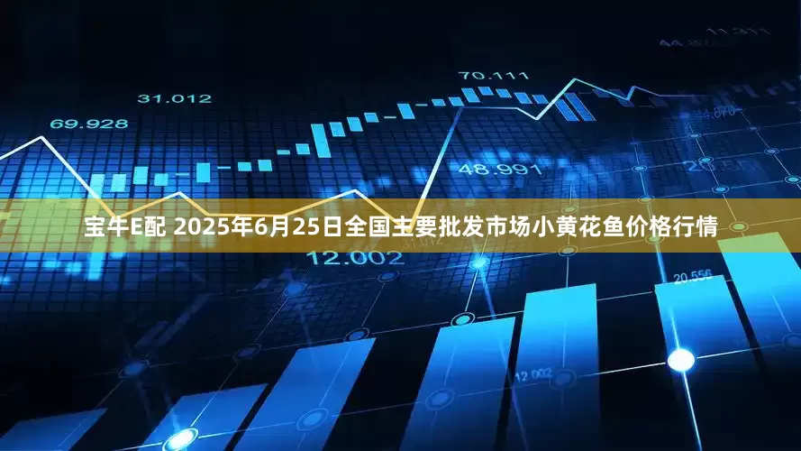 宝牛E配 2025年6月25日全国主要批发市场小黄花鱼价格行情